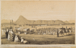 The procession of the bull beneath the mound of Nimroud