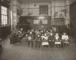 Children in classroom with teacher