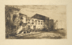 Niblo's Garden Theater, rear on Crosby Street