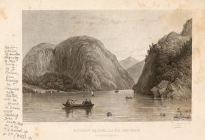 Rogers' slide, Lake George. Columbian magazine