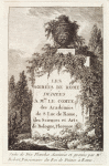 Les soirées de Rome... suite de dix planches dessinées et gravées par M. Robert, du roi de France à Rome