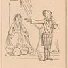 He scorns her cash