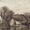 Le lavoir du moulin a Montgeron (2nd state)