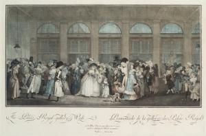 The Palais Royal Gallery's walk