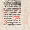 Page with text surrounded by a border of plant and animal forms and a human figure