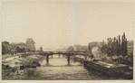 Paris, vue prise du Pont de la Concorde (3rd state).