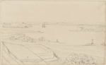 A. A view of the country from the town of Boston extending to Phipp's Farm, taken from the epaulement of the citadel at CharlesTown. 4th Janry 1776