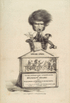 L'homme orchestre [Berlioz], in La caricature provisoire, November 1, 1838.