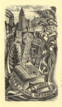 Ex libris Joseph & Jennie Hirshhorn