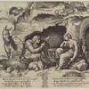 Apuleius changed into a donkey