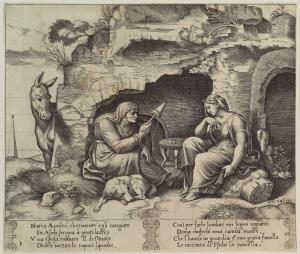 Apuleius changed into a donkey