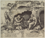 Apuleius changed into a donkey