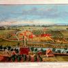 A view of Bethlehem, one of the Brethern's principal settlements, in Pensylvania, North America = Vue de Betlehem, l'un des principaux établissement des Frères Moraves en Pensilvanie, Amérique septentrionale.