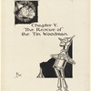 Chapter V.  The Rescue of the Tin Woodman