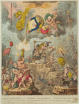 Confederated-Coalition; – or – The Giants storming Heaven; – with, the Gods alarmed for their everlasting – abodes