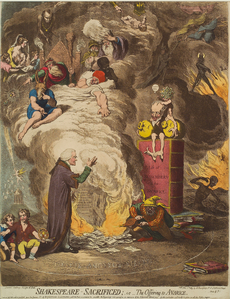 Series of social and political caricatures by James Gillray