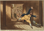 Stealing off; – or – prudent Secesion; – “– courageous Chief! The first in Flight!”