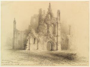 Kirkstall Abbey, near Leeds, Yorkshire