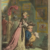 A peep at Christie's, or, Tally-Ho and his Nimeny-Pimeny taking the mourning lounge