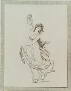 Emma Hamilton as Bacchante.]