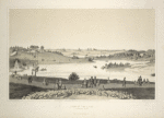 View of the Lake Looking West [from Central Park Album]