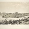 View of the Lake and Terrace Looking South [from Central Park Album]