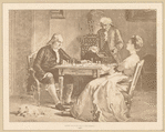 Lady Howe and Franklin, 1774.