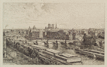 Vue prise du Louvre.