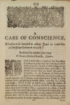 A case of conscience, whether it be lawful to admit Jews into a Christian common-wealth?