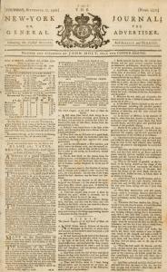 The New-York journal, or, General advertiser
