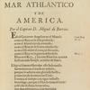 Descripion de la islas del Mar Athlantico y de America