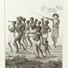 Group of Negroes as imported to be sold as slaves
