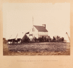 The Shebang, or quarters of U.S. Sanitary Commission, Brandy Station