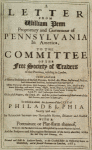 A letter from William Penn proprietary and governour of Pennsylvania in America