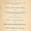 Assignee's sale of books. Catalogue ... of the ... stock of books of Bailliere Bros