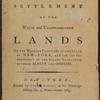 Proposals for the speedy settlement of the waste and unappropriated lands of the western frontiers of the stateof New-York
