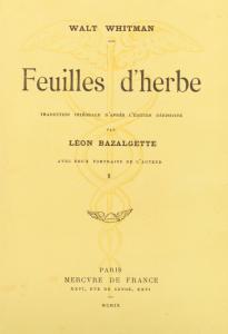 Feuilles  d'herbe