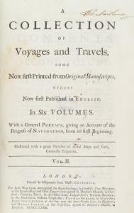A collection of voyages and travels