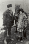 Charles Lucas and Iris Hall in another scene from The Homesteader