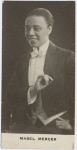 Mabel Mercer in a tuxedo