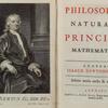 Philosophiæ naturalis principia mathematica, [Frontispiece & title page]
