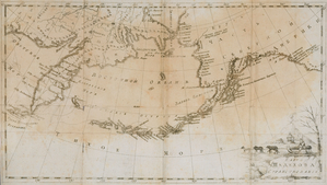 Rossīĭskago kup︠t︡sa Grigorī︠i︡a Shelekhova stranstvovanīe v 1783 godu iz Okhotska po Vostochnomu okeanu k amerikanskim beregam, s obsto︠i︡atelʹnym uv︠i︡edomlenīem ob otkrytīi novoobr︠i︡etennykh im ostorovov Kyktaka i Afagnaka, i s priobshchenīem opisa...