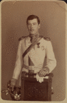 Tsarevich Nikolai Aleksandrovich, the future Nicholas II, Emperor of Russia, 1868-1918 (son of Alexander III and Mariia Fedorovna)