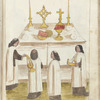 Priests celebrating a mass