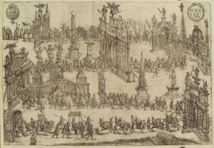 L'Entree De Tres-Grand, Tres-Chrestien, Tres-Magnanime, Et Victorievx Prince. Henry IIII. : Roy de France & de Nauarre, En sa bonne ville de Lyon, Le IIII. Septembre l'an M. D. XCV ... Contenant l'ordre & la description des magnificences dressees pour ...