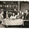 Mady Christians, Marlon Brando, unidentified actresses, and Richard Bishop in I Remember Mama
