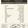 Truckline Cafe Playbill. Cast list