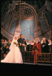Mary Martin and Theodore Bikel in the stage production The Sound of Music