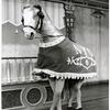 unidentified others wearing horse costume, from the Broadway production of Hello, Dolly!