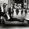 Rex Harrison and cast in the stage production My Fair Lady.